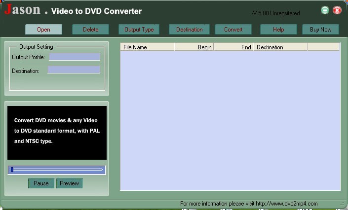 Jason DVD Video to DVD Converter