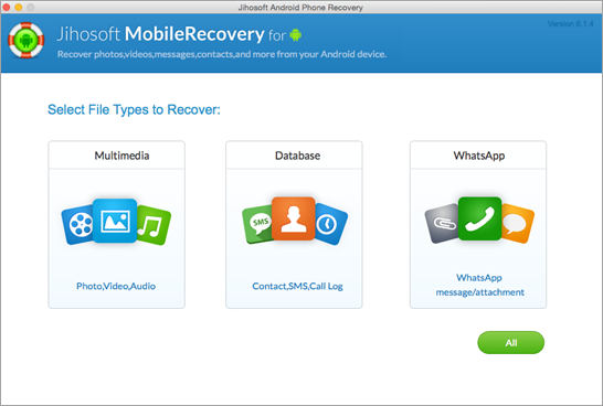 Jihosoft Android Data Recovery for Mac