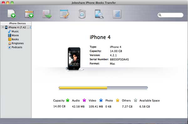 Joboshare iPhone iBooks Transfer for Mac