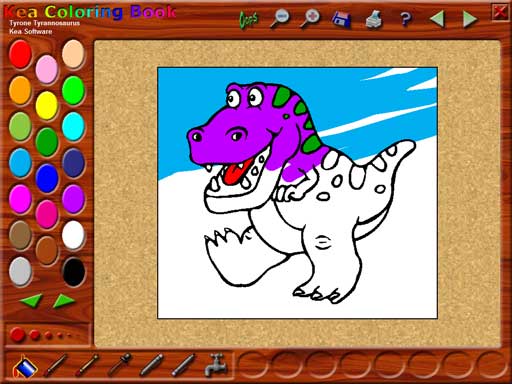 Download Kea Coloring Book Main Window - Kea Software - Kea Coloring Book for kids of all ages. "All of ...