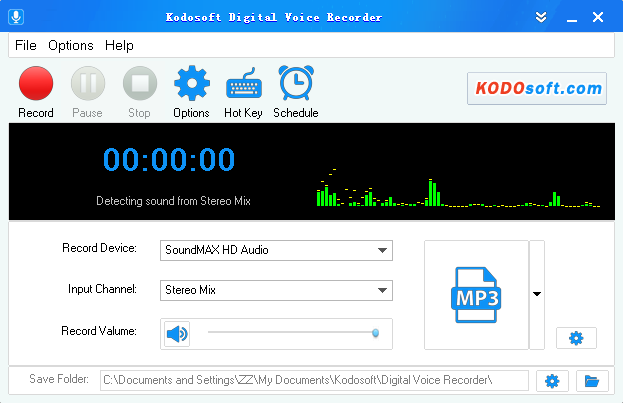 Kodosoft Digital Voice Recorder