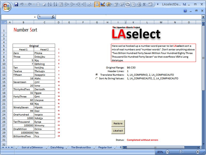 LAselect