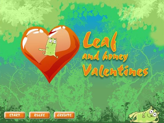 Leaf And Honey Valentines