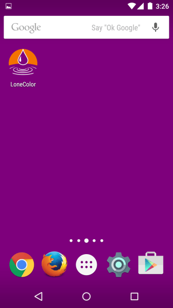 LoneColor for Android