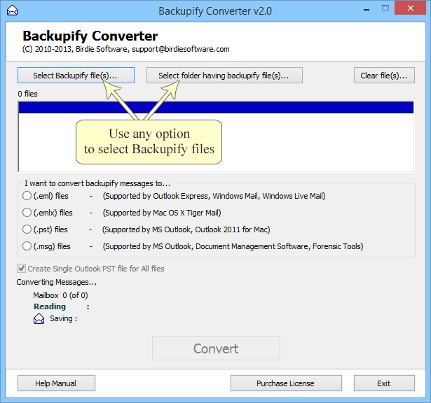 mbox to pst converter
