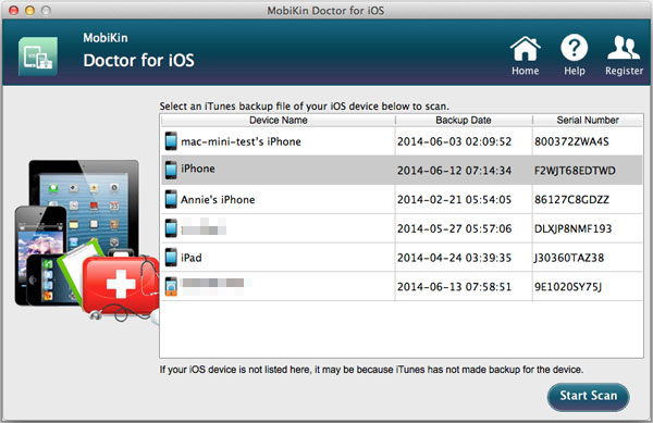 MobiKin Doctor for iOS (Mac Version)