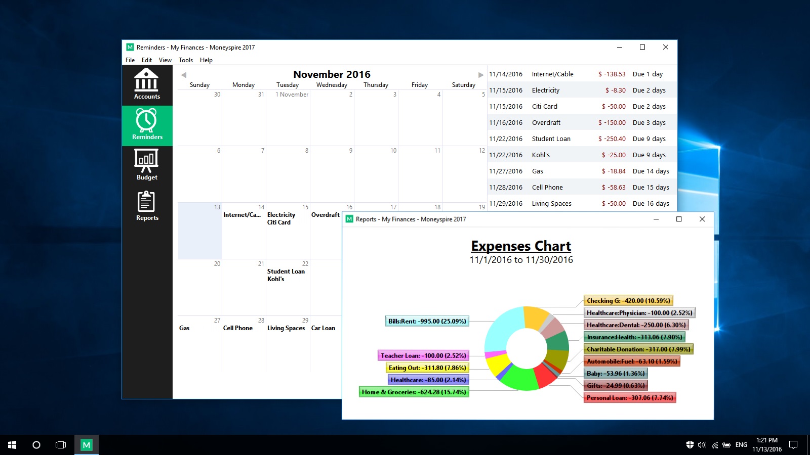 personal finance software for windows