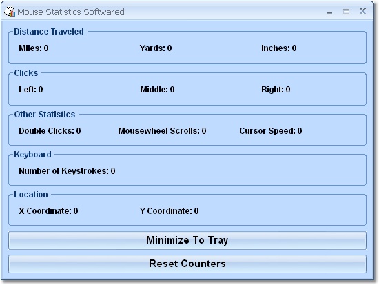 Mouse Statistics Software