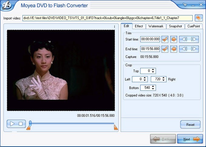 Moyea DVD to Flash Converter