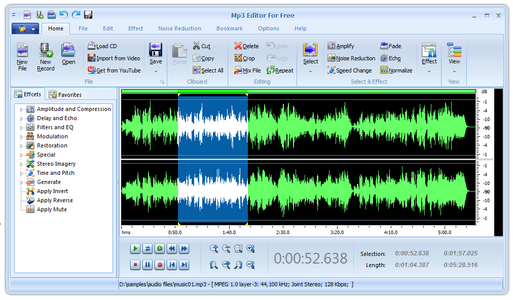 MP3 Editor for Free