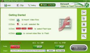 Myhoosoft Video to Flash Converter