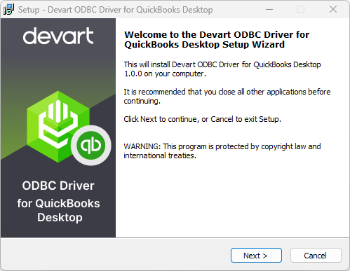 ODBC Driver for QuickBooks Desktop