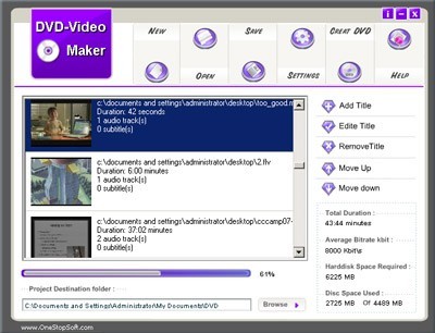 OSS DVD Video Maker