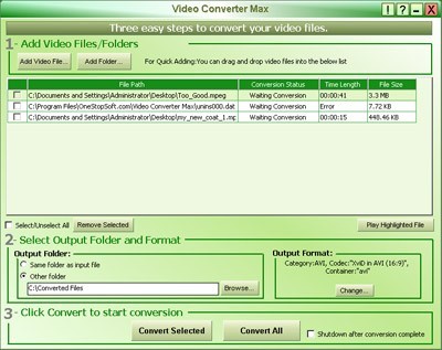 OSS Video Converter MAX