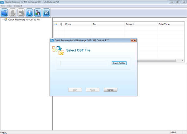 OST File to PST Converter