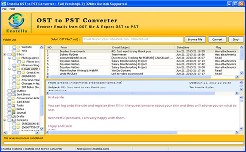 OST convert PST
