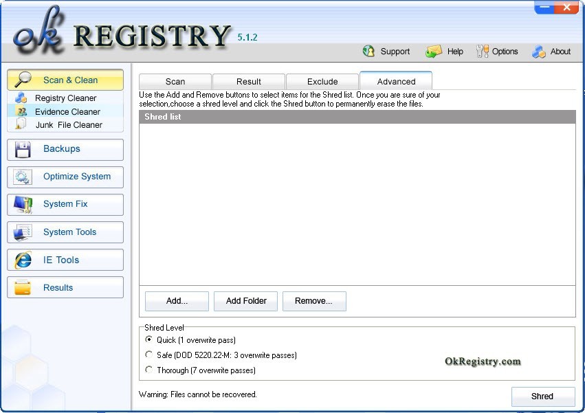 Ok Registry