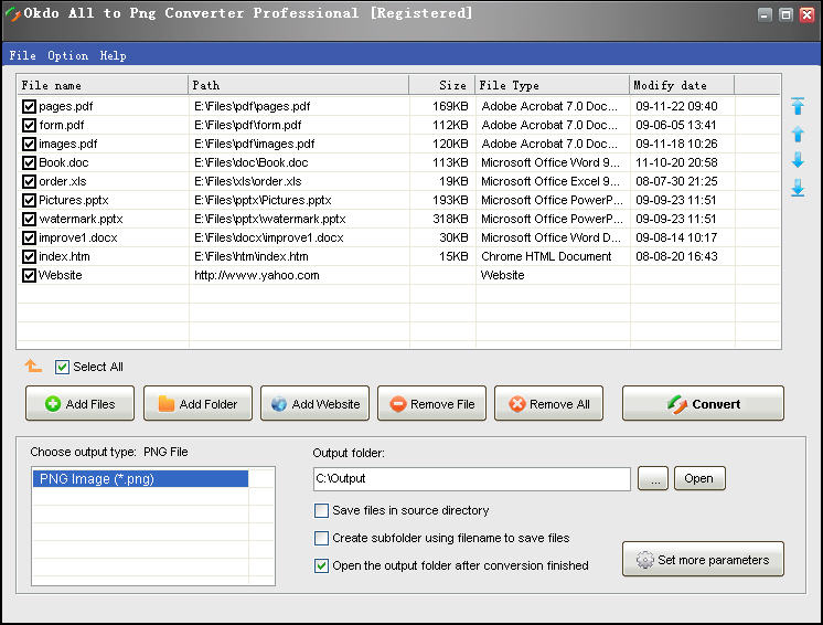 Okdo All to Png Converter Professional