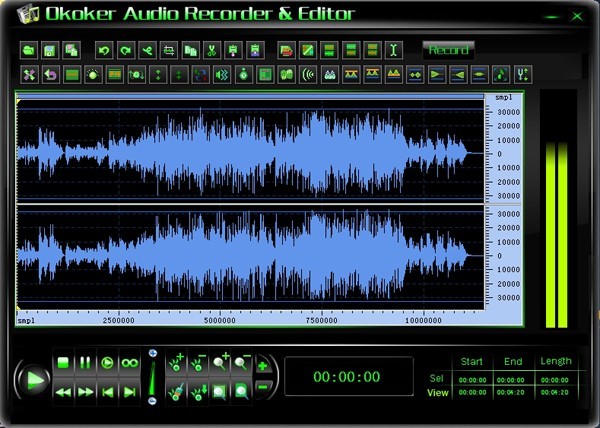 voice recorder and audio editor