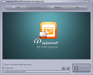 Opposoft PDF to PPT Converter