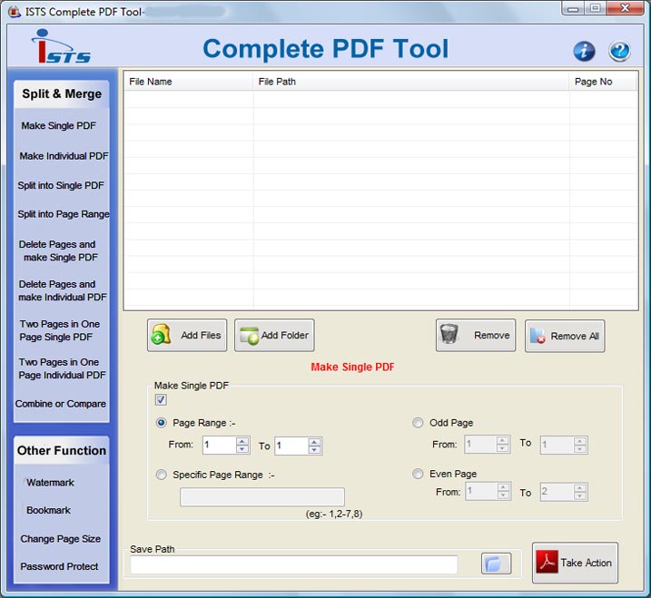 PDF Files Merger
