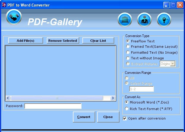 PDF Gallery - PDF to Word Converter