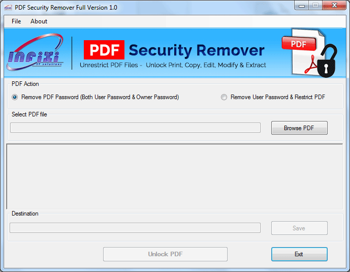 PDF Security Remover