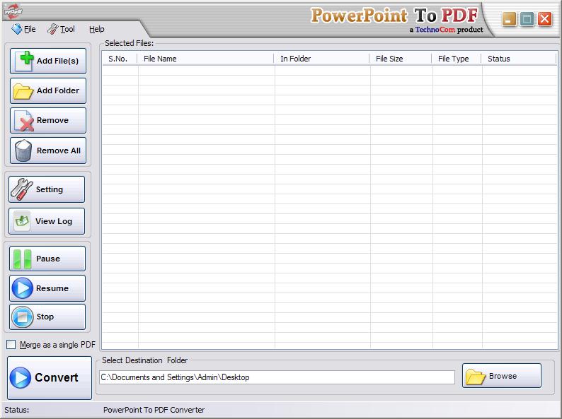 PPT To PDF Converter