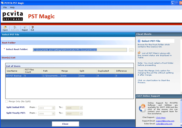 PST Merge Software