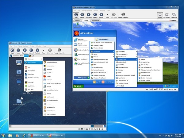 Parallels Desktop Windows Linux