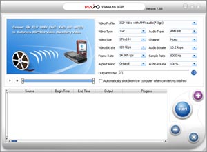 Plato 3GP Video Converter