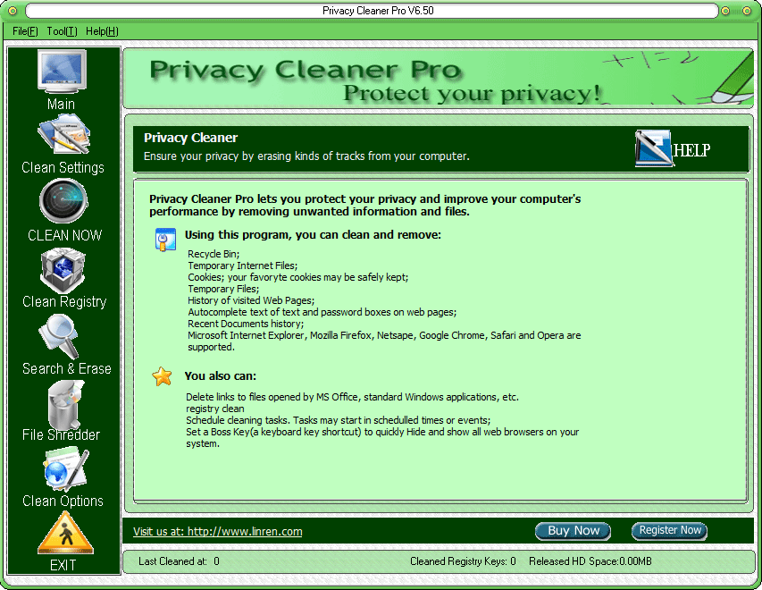Privacy Cleaner Pro