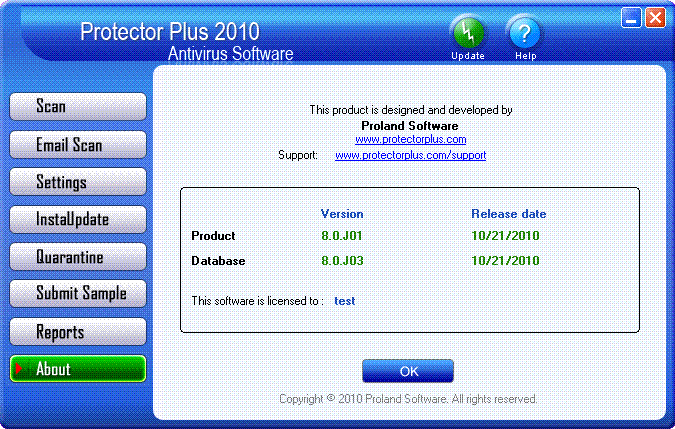 Protector Plus 2010 Antivirus