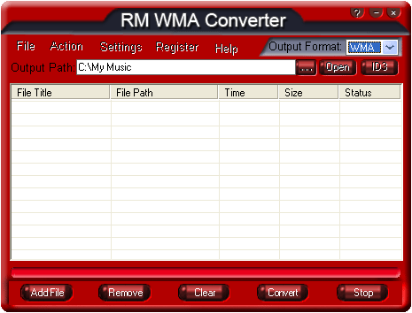 RM WMA Converter