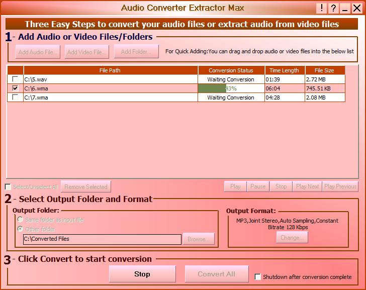 ROBUST Audio Converter Extractor Max