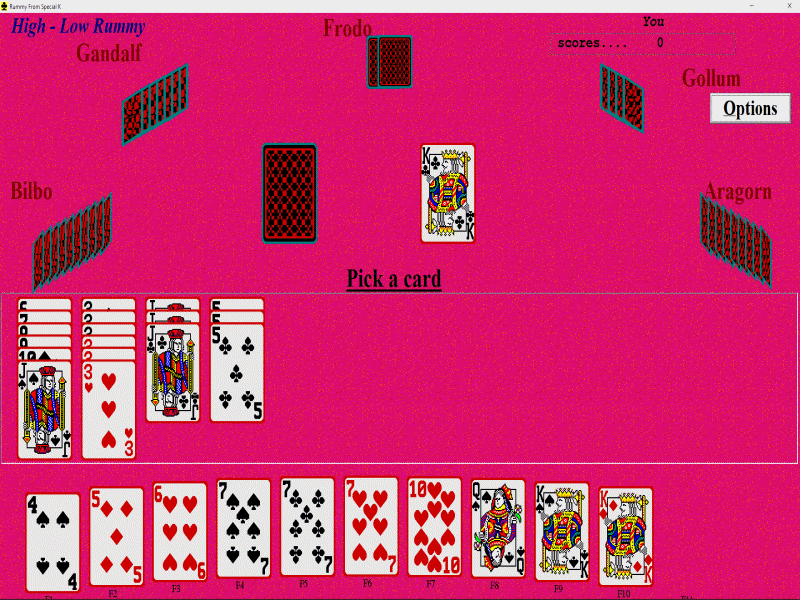 RUMMY Card Game From Special K