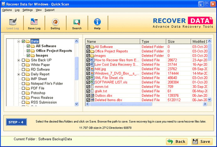 Recover Data for NTFS