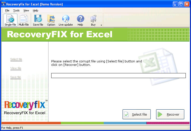 RecoveryFix for Excel