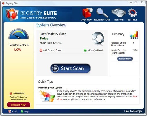 Registry Elite