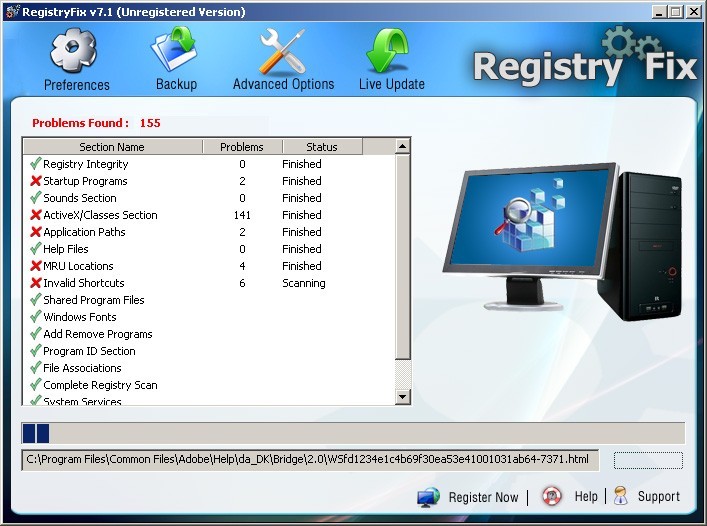 win7 registry repair