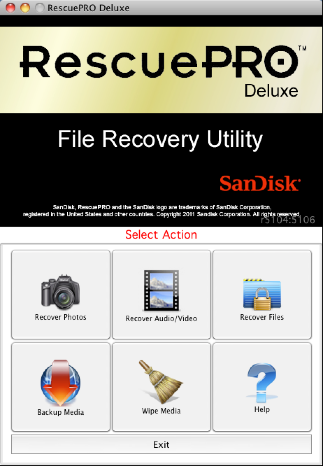 RescuePRO Deluxe for OS X Mac