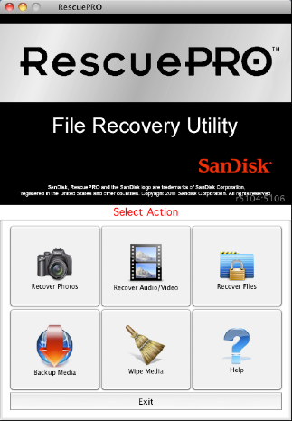 RescuePRO for OS X Mac