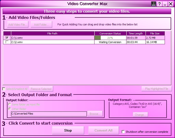 SD Free Video Converter Max