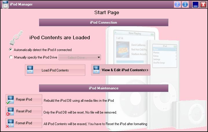 SD Free iPod Manager