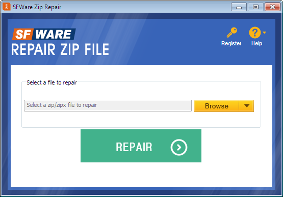 SFWare Repair ZIP File