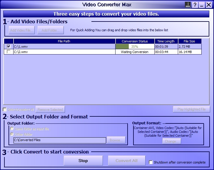 SWP Free Video Converter Max
