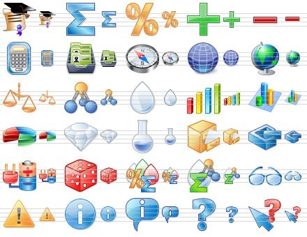 Science Toolbar Icons