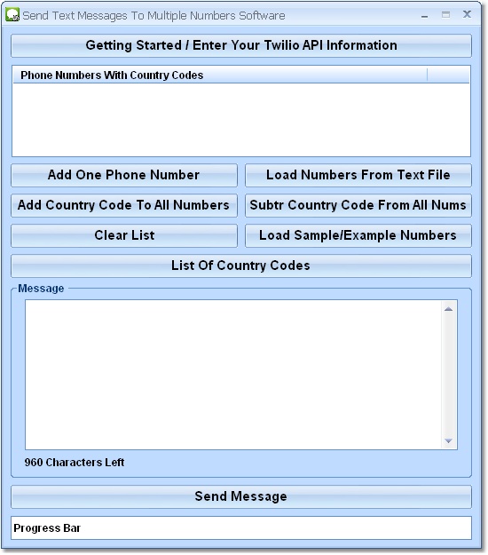 Send Text Messages To Multiple Numbers Software