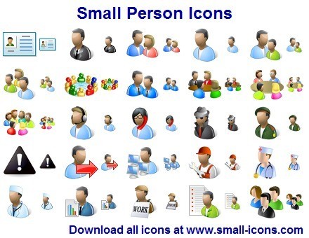 Small Person Icons