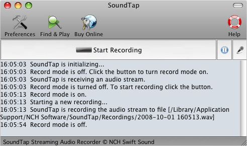 SoundTap Streaming Audio Record for Mac